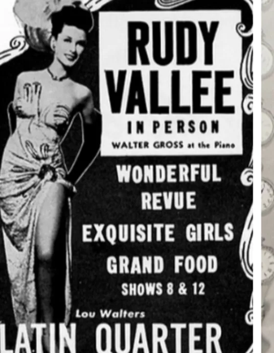 Archival image from the Rudy Vallée collection